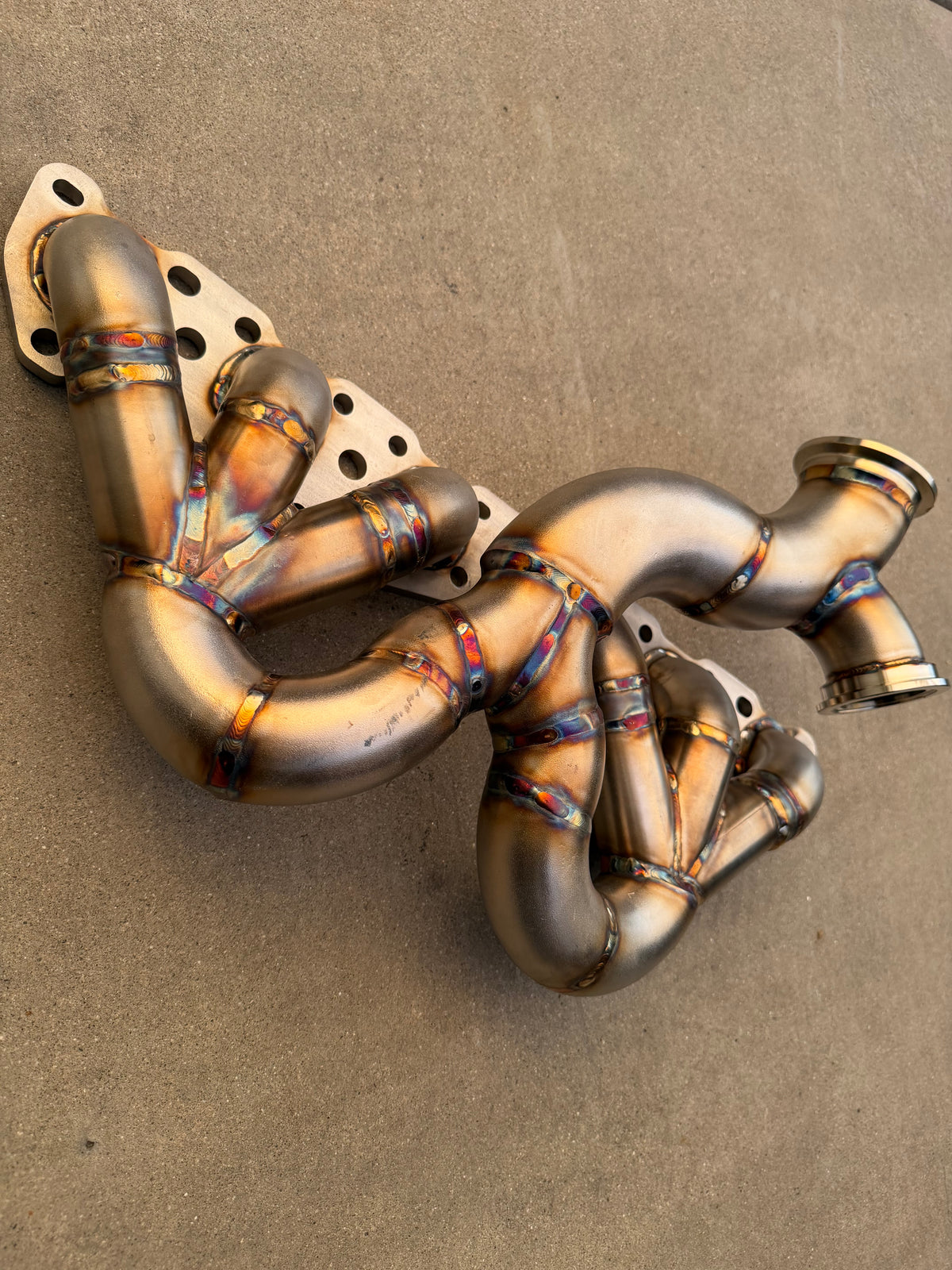 S55 vband Top mount manifold
