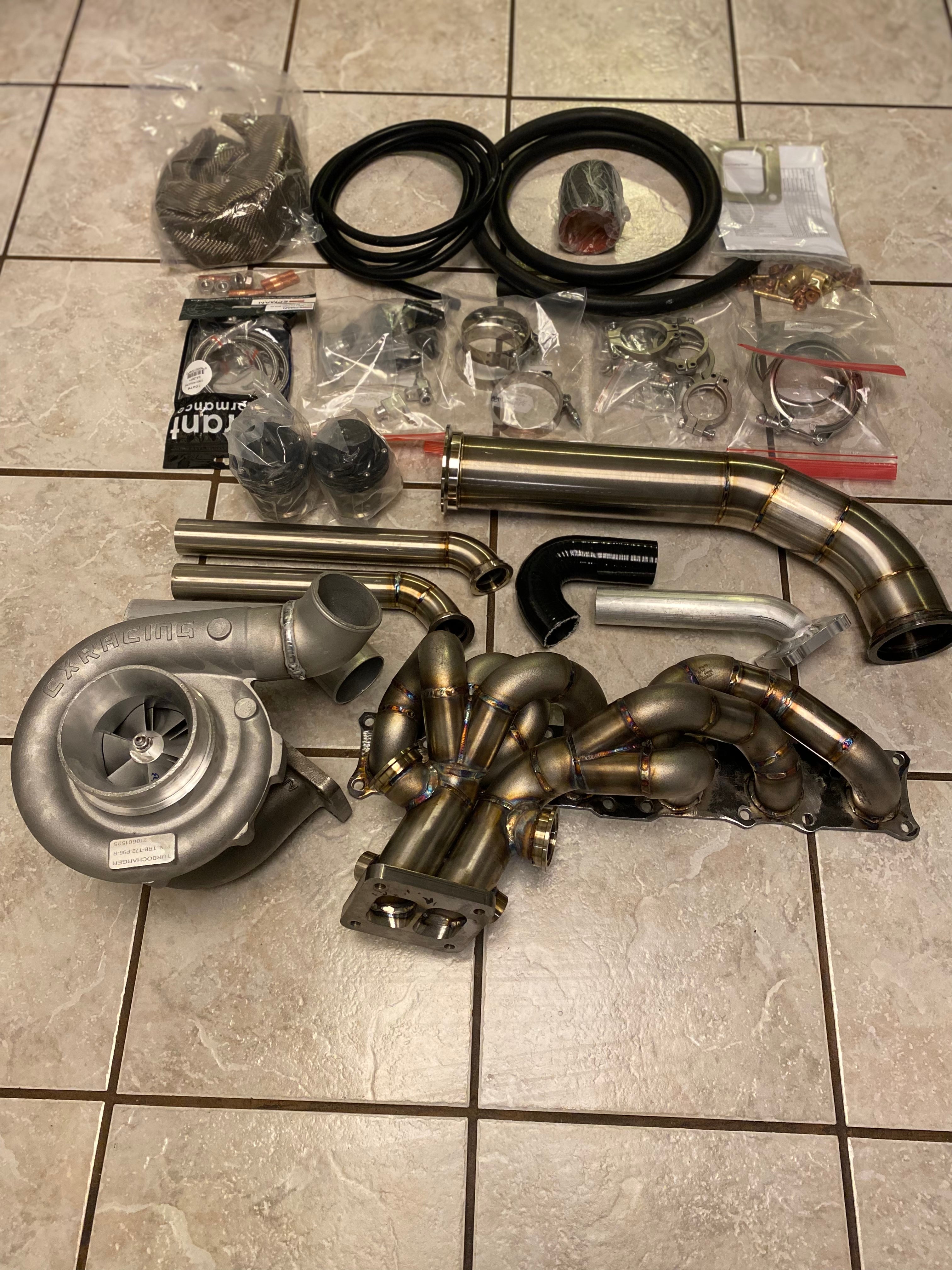 BMW 335i 135i Z4 N54 / N55 Top Mount Single  Turbo Kit