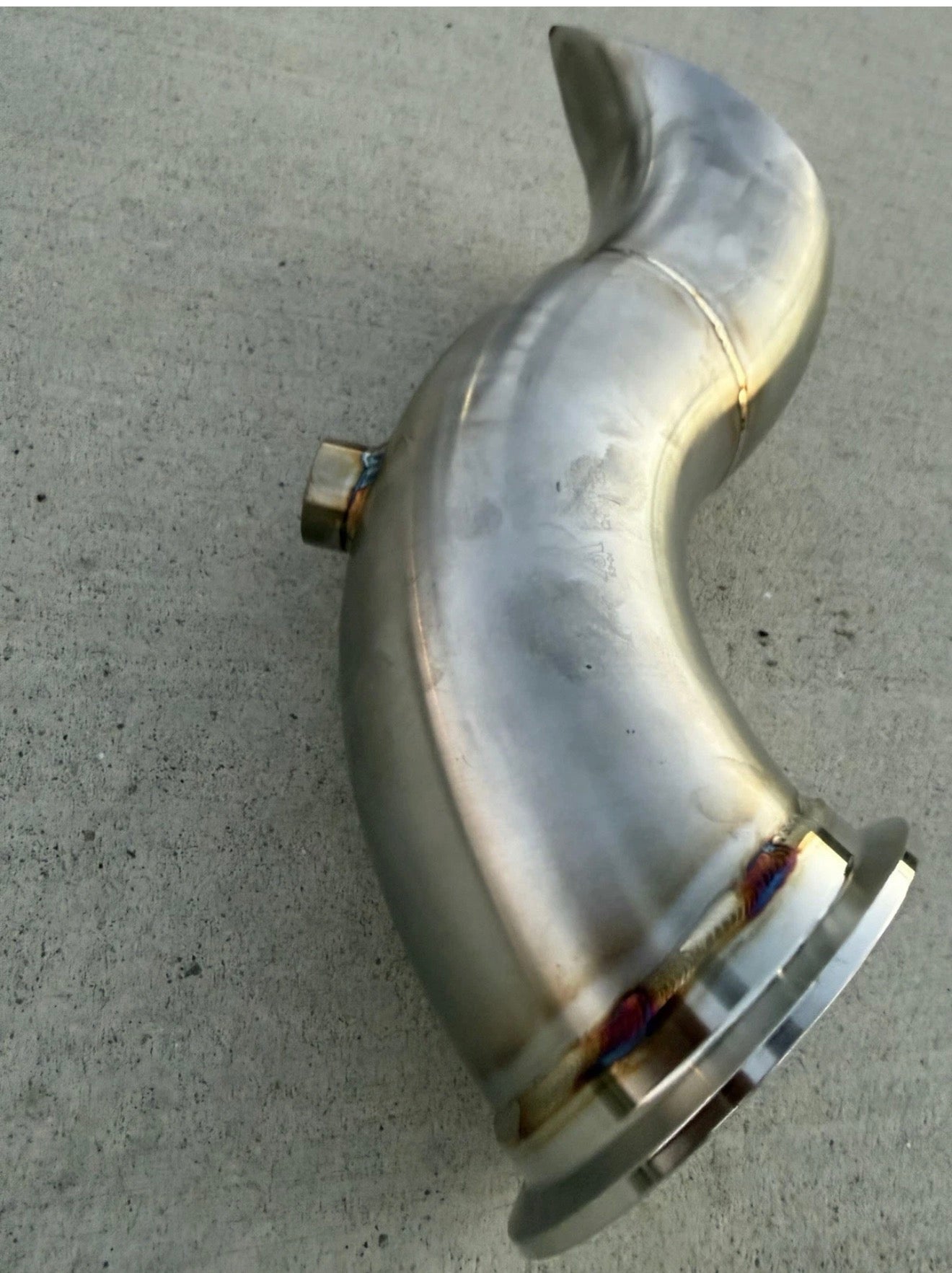 Stainless steel Hood Dump Exit