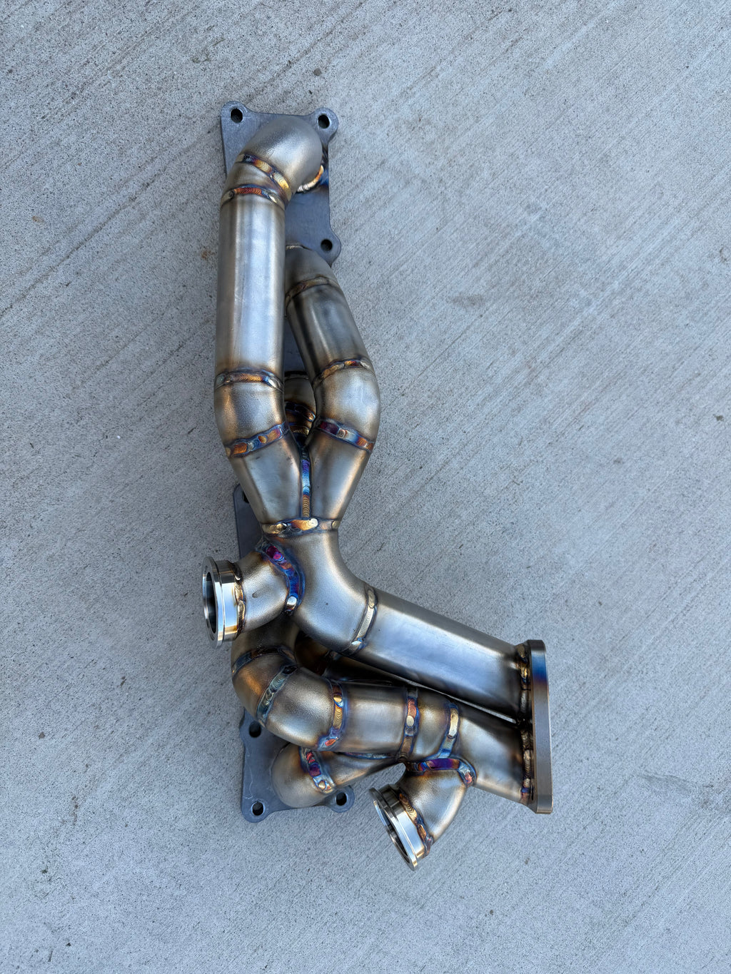 Bmw 135 335 535 Z4 Single Turbo Top Mount Manifold T4 Divided