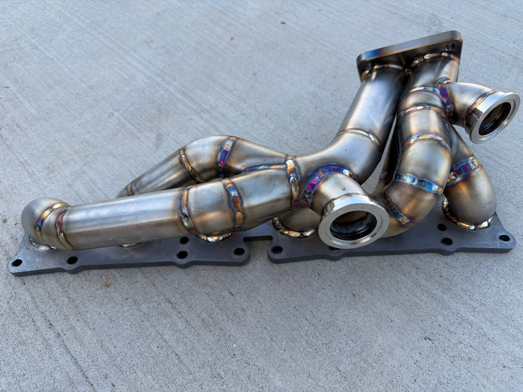 Bmw 135 335 535 Z4 Single Turbo Top Mount Manifold T4 Divided