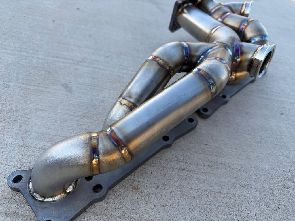 Bmw 135 335 535 Z4 Single Turbo Top Mount Manifold T4 Divided