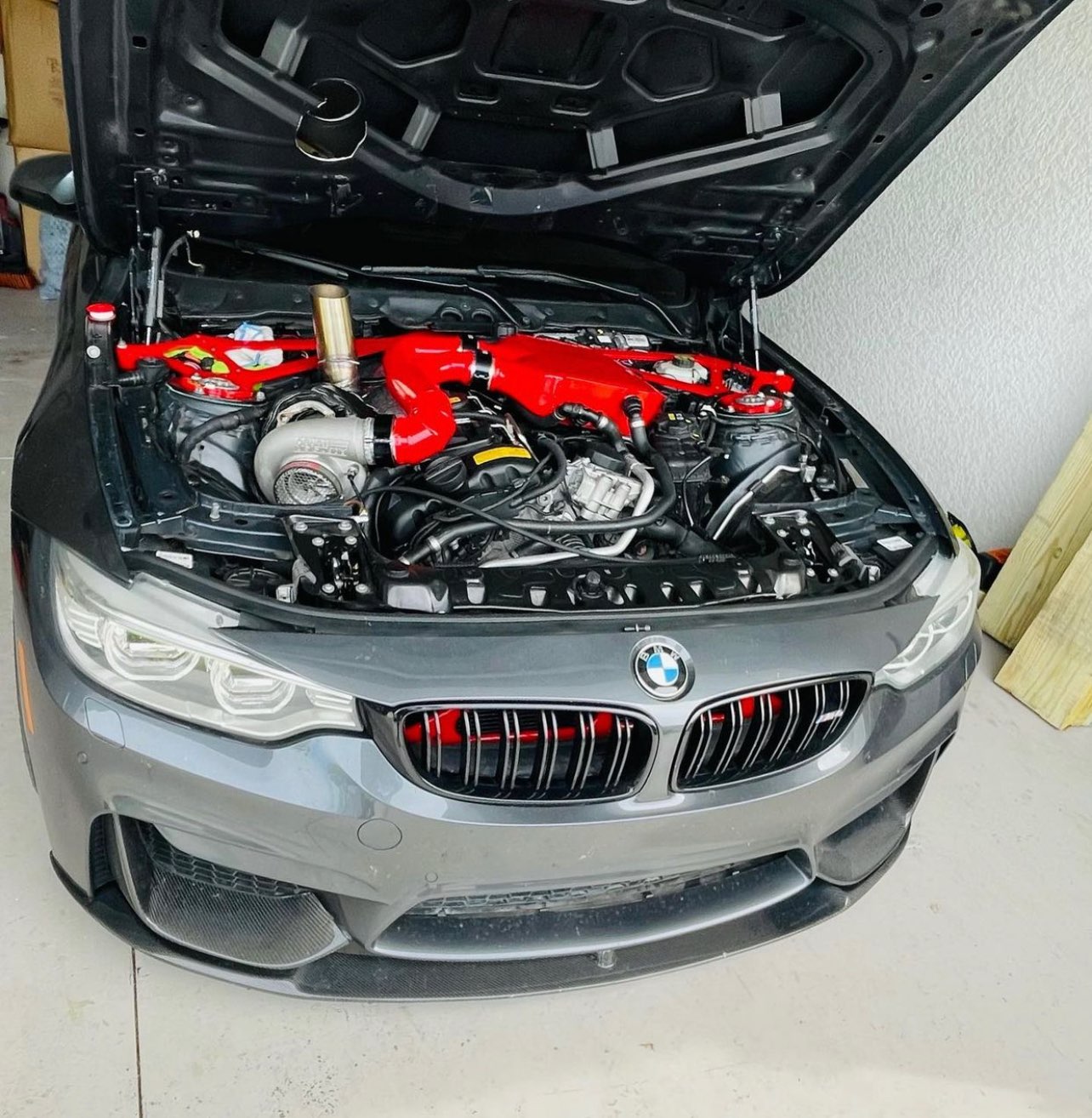 BMW M3/M4 S55 Single Turbo Kit V-band
