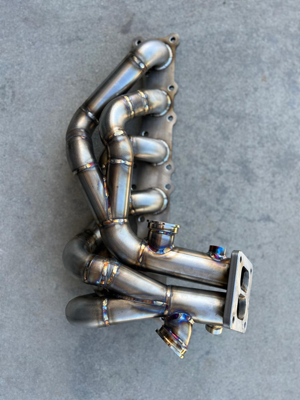 Bmw 135 335 535 Z4 Single Turbo Top Mount Manifold T4 Divided